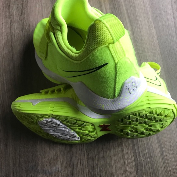 paul george tennis ball shoes